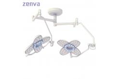 China Double Head 600mm Surgical OT Lamp , Hospital Operating Room Ceiling Lights supplier
