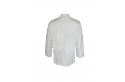 China 240G Chef Uniform Long Sleeve Polyester 65% Cotton 35% With Snap Buttons supplier