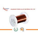 Round Copper Based Nicr Alloy 180 Class Insulated Enameled Copper Wire for sale
