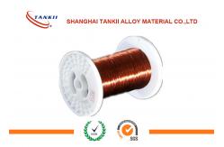 China Round Copper Based Nicr Alloy 180 Class Insulated Enameled Copper Wire supplier