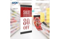 China Repositionable On All Smoothly Surface Wall Mounted Adhesive Sign Holder No Magnet supplier