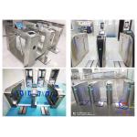 Indoor Pedestrian ESD Access Turnstile Gate IP54 SUS304 Material For Lab / Facotry for sale