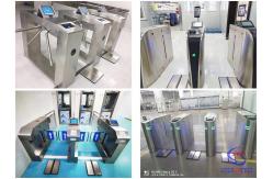 China 304 Stainless Steel ESD Turnstile Intelligent Pedestrian Path Control Barrier Gate supplier