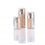 2 X 10ml  Plastic Airless Bottle 20ml Double Tube Airless Pump Bottles Skincare Vacuum Bottles for sale