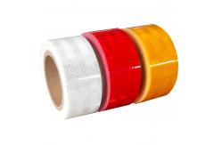 China 0.45mm Thickness High Reflective Vehicle Marking Tape For Enhanced Safety supplier