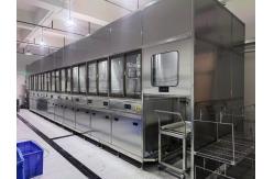 China Hardware Ultrasonic Cleaning Equipment 100KW Automatic Ultrasonic Cleaning Machine supplier