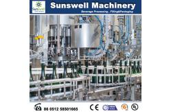 China 1200 Capacity Beer Bottling Machine Automatically Transferred By A Star Wheel supplier