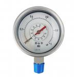 60Mpa SS304 Case Differential Pressure Gauge For Bourdon Tube for sale