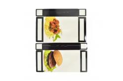 China Custom Printing Foldable Food Grade Art Paper Frozen Burger & Food Storage Box supplier
