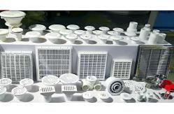 China Small ABS 16.2x16.2cm Pool Deck Gutter Drain supplier