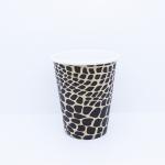 Single Wall 8 Oz Coffee Cups With Lids , Recycled Paper Takeaway Drink Cups for sale