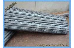 China Ce Certificate Metal Vineyard Posts 1.5mm Thickness Easy Installation supplier