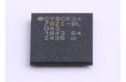 China 32Bit Microcontroller Chip CY8C6347BZI-BLD43 116BGA PSoC 63 MCU High Performance supplier