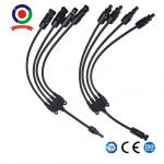 anti ultraviolet radiation 30A 1 To 4 Solar Y Branch Connector for sale