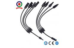 China anti ultraviolet radiation 30A 1 To 4 Solar Y Branch Connector supplier