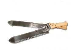 China Durable SS Uncapping Knife With Wooden Handle Honey Uncapping Equipment supplier