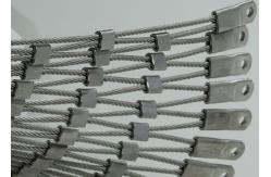 China 7X7 X Tend Flexible 316l Stainless Steel Wire Rope Mesh Netting supplier
