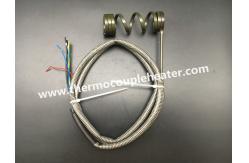 China MgO Insulation Hot Runner Coil Heater With Builtin J K Thermocouple supplier