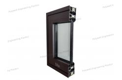 China Alloy Frame Aluminum Sliding Windows Profile Thermal Break Vertical Waterproof supplier