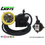 Underground Cap Lamp Rechargeable Led Headlight ABS Material Support USB Fast Charging for sale