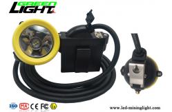 China Underground Cap Lamp Rechargeable Led Headlight ABS Material Support USB Fast Charging supplier