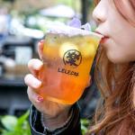 Milk Tea Biodegradable Plastic Cups , Compostable Plastic Cups Recyclable for sale