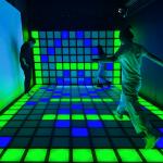 Led Grid Game Light Indoor Led Touch Gaming Floor Megagrid Interactive Game for sale