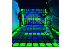 China Interactive Led Floor Activate Game Led Floor 30x30cm Interactive Light supplier