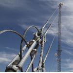 Steel Telecommunication 15m Guyed Wire Tower for sale