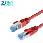 Cat 6A S/FTP Pacth Cord , Bare Copper Lan Network Cable ,  Indoor Category Cable , from China Manufacturer for sale