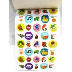 Bepoke Tiny Sticker Book Printing Service Childrens Studying Learning for sale