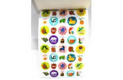 China Bepoke Tiny Sticker Book Printing Service Childrens Studying Learning supplier
