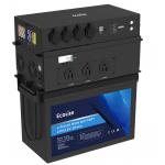 ECOLITE LiFePo4 12.8V 300Ah Lithium Battery 3840Wh Portable Power Station for sale