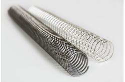 China Gold Plated 50mm 4:1 12 Coil Binding Service For Book Binding supplier