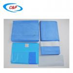 Surgical Orthopedic Drape Pack Fenestrated Towel Spunlace Nonwoven for sale