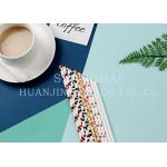 Colorful Attractive Baby Shower Paper Straws  Sturdy And Long Lasting for sale