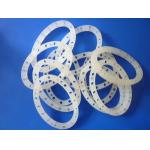 White Silicone Rubber Ring Gasket , Silicone Gasket Ring With Personalized Size for sale