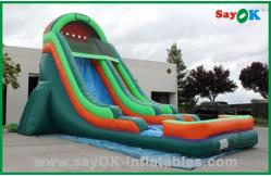 China Inflatable Slippery Slide Durable PVC Inflatable Bouncer Slide , Inflatable Water Slide Car Model supplier