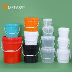 UMETASS Food Grade PP 5L Round Plastic Bucket for Cold Drink Storage Bucket and Paint for sale