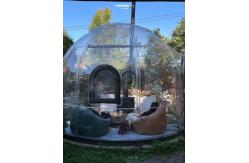 China Insulated Glass Bubble Tent Energy Efficient Dome Igloo Bubble Tent supplier