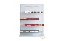 China 23.1 Inch 500 Nits Stretched Bar LCD Display FHD Resolution Advertising Equipment supplier