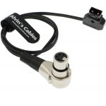 Alvin'S Cables Luxury D Tap To XLR 4 Pin Female Right Angle Power Cable For ARRI Camera Monitor for sale