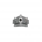 V Shaped 6063T5 Aluminium Corner Joint Height 9.5mm For Window Frame Connecting for sale