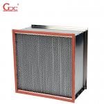 250m3/H 400degree H14 High Temperature Hepa Filter With Baffle Plate for sale
