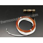 Brass Nozzle Coil Heaters With Metal Clap For Hot Runner Injection Mold for sale