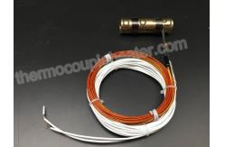 China Brass Nozzle Coil Heaters With Metal Clap For Hot Runner Injection Mold supplier