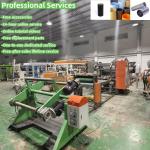 Industrial Film Extruder Machine for Plastic Recycling Low Consumption Die Width 850mm for sale