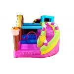 Custom Logo Yard Plato PVC Inflatable Bounce House for sale
