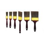 Wide Bristle Polyester Trim 5 Paint Brush set For Wall Painting for sale