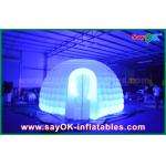 Inflatable Tent Dome Igloo Color Changed Lighting Round Inflatable Dome Tent With Oxfor Cloth Material for sale